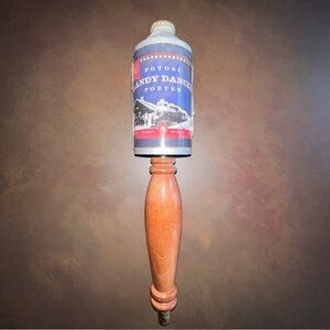 POTOSI BREWING CONE TOP BEER CAN tap handle